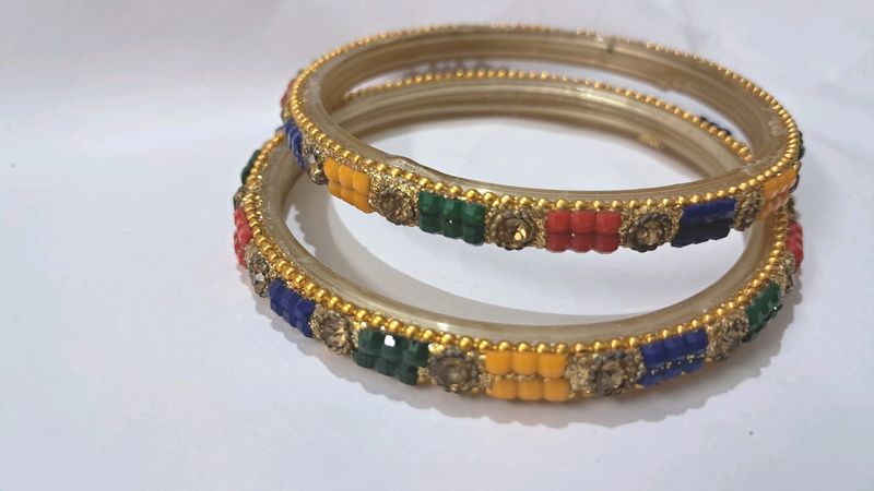 Multicolor  Bangal Kada Two