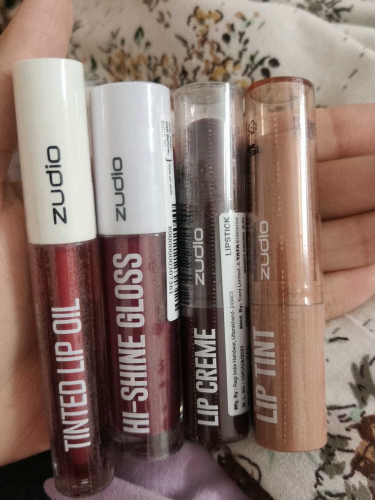 Zudio Lip Tints And Oil