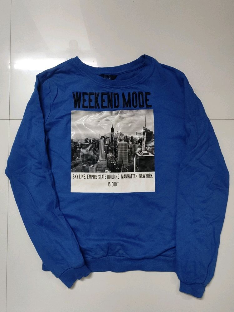 New Blue Sweatshirt