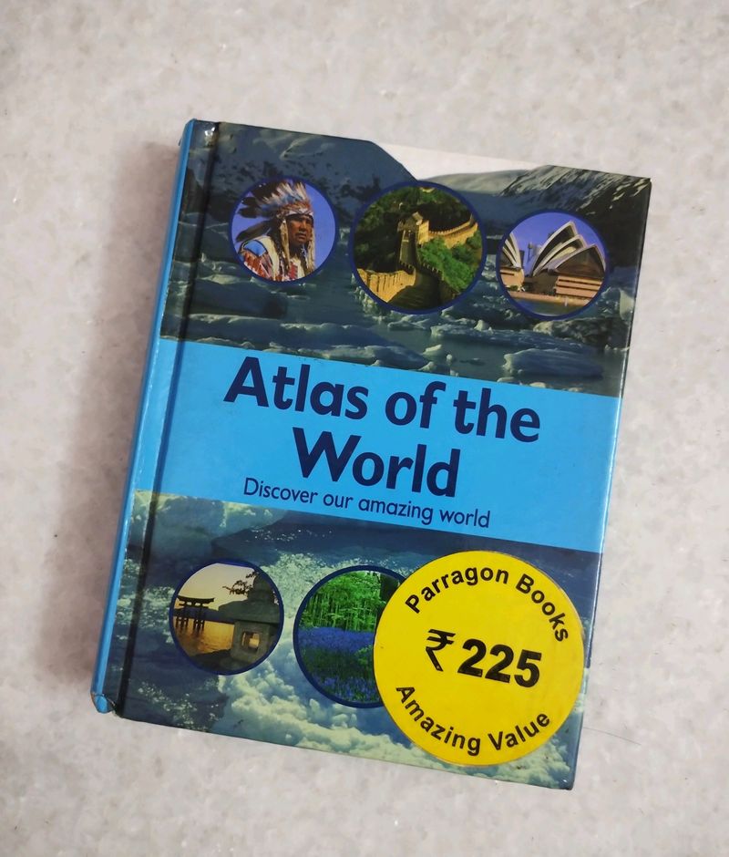 Atlas Of The World (Hardcover) ✨ ₹30 Discount