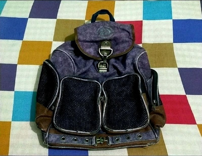 IT IS A PURPLE COLOR SHOULDER BAG.....