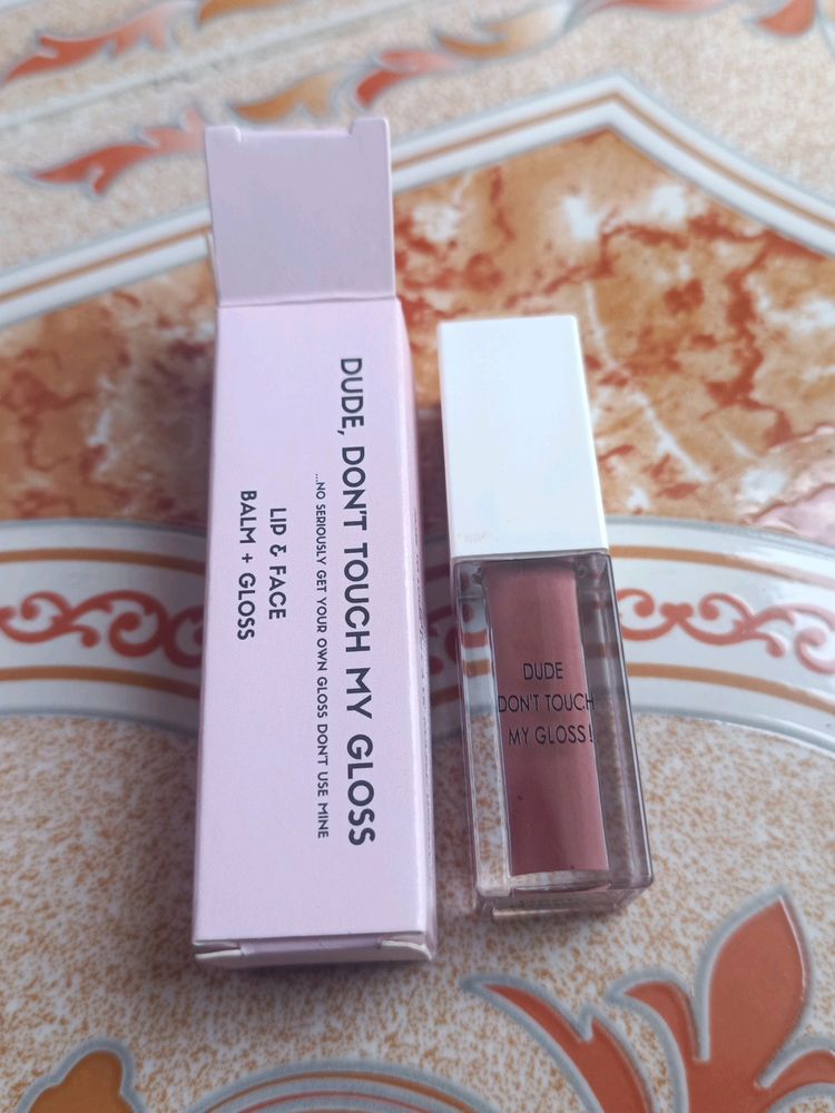 Blur - Deep Brown Lipgloss + Lip and Cheek Tint