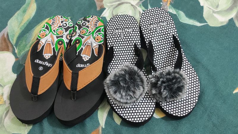 Women Slipper🥿 Pack Of 2