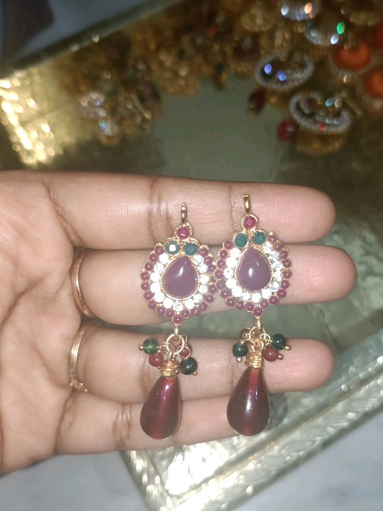 Kundan Earings