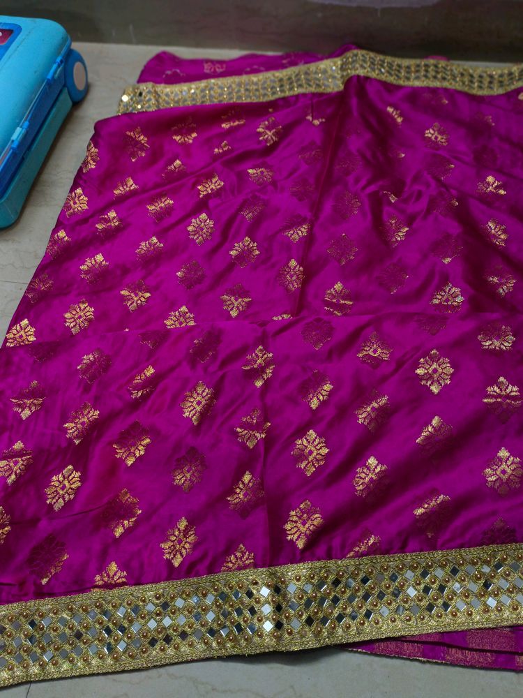 Pink Saree