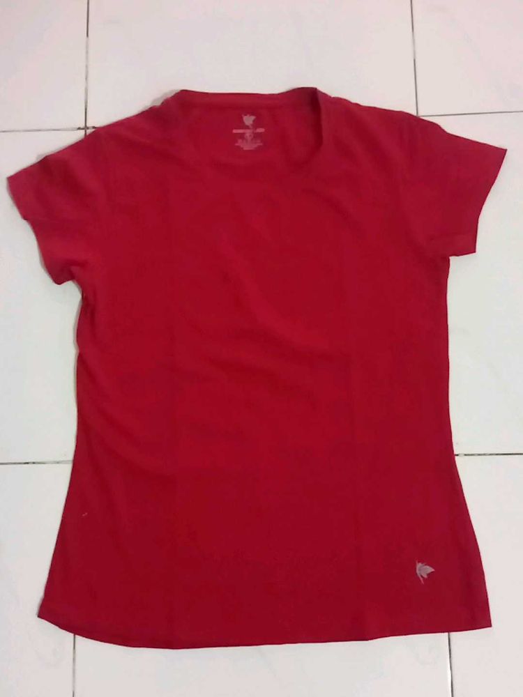 Red Plain Top