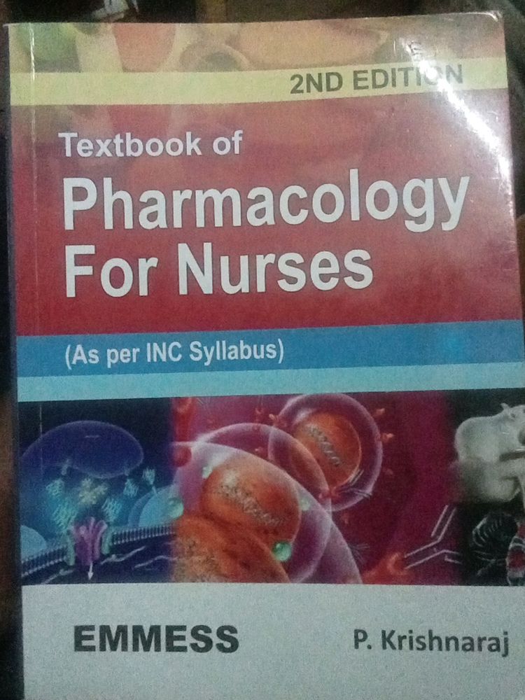 Pharmacology Textbook For Bsc Nursing Students 📗❤