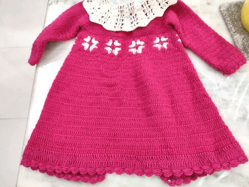 Woolen Frock Dress