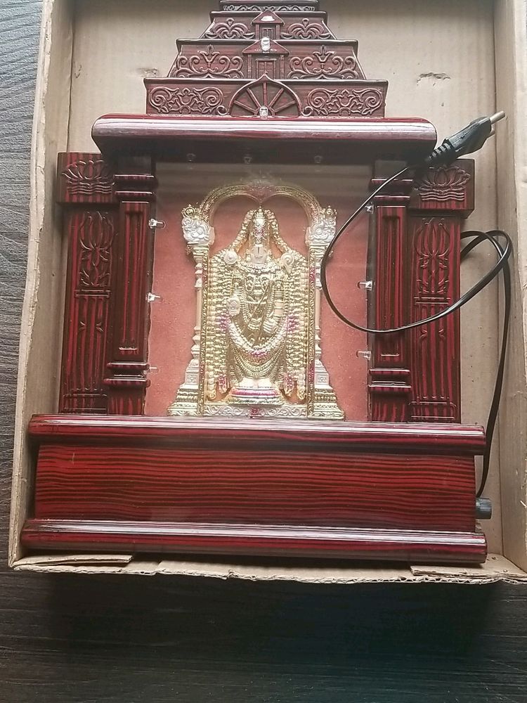 Sri Balaji In Temple Frame