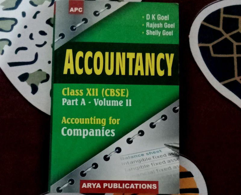 ACCOUNTANCY CLASS XII CBSE