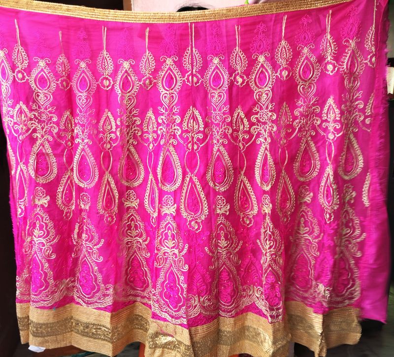 Unstitched Lehenga With Blouse