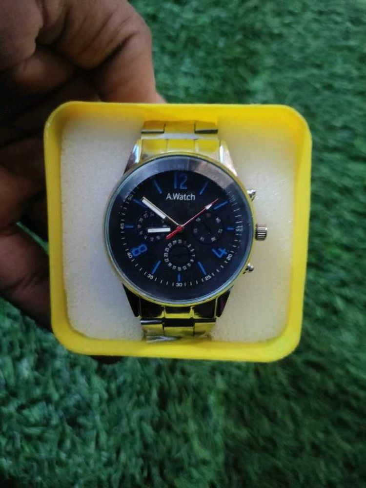 Analog Men Wrist watch with box(New seal packed)