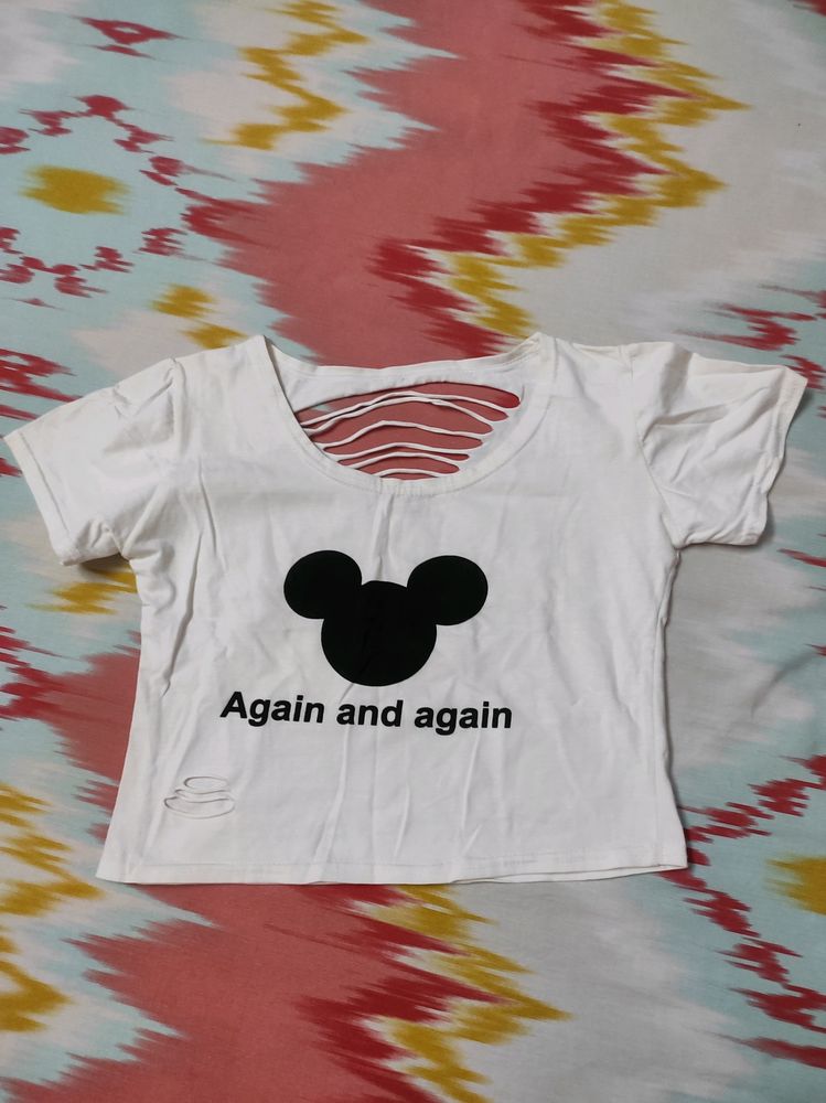 Mickey Crop Top