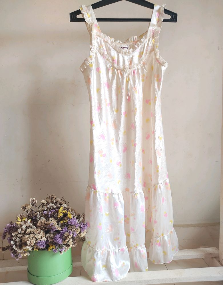 Silk Night Dress