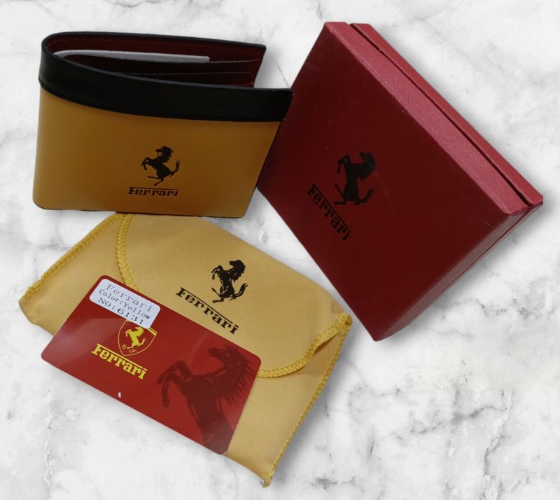 Ferrari Wallet For Mens