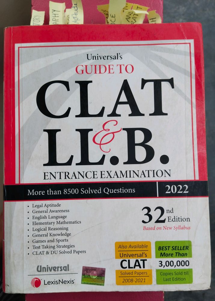 Law Entrance Book