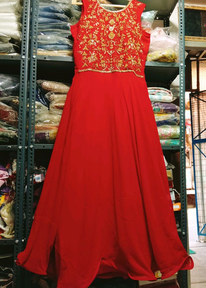 Zari Work Gown