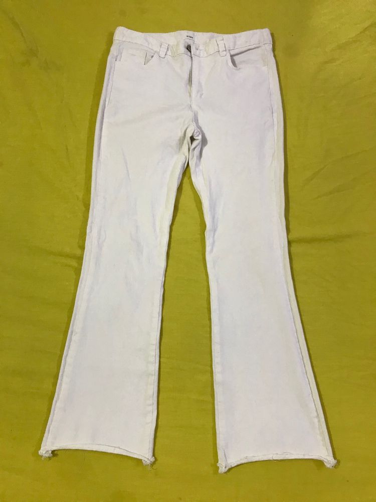 Soft&stretchy White Jeans Waist 28-30