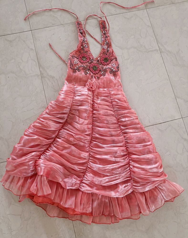 Barbie Frock For Girls