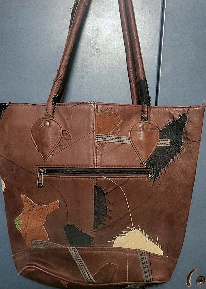 Aesthetic Leather Bag