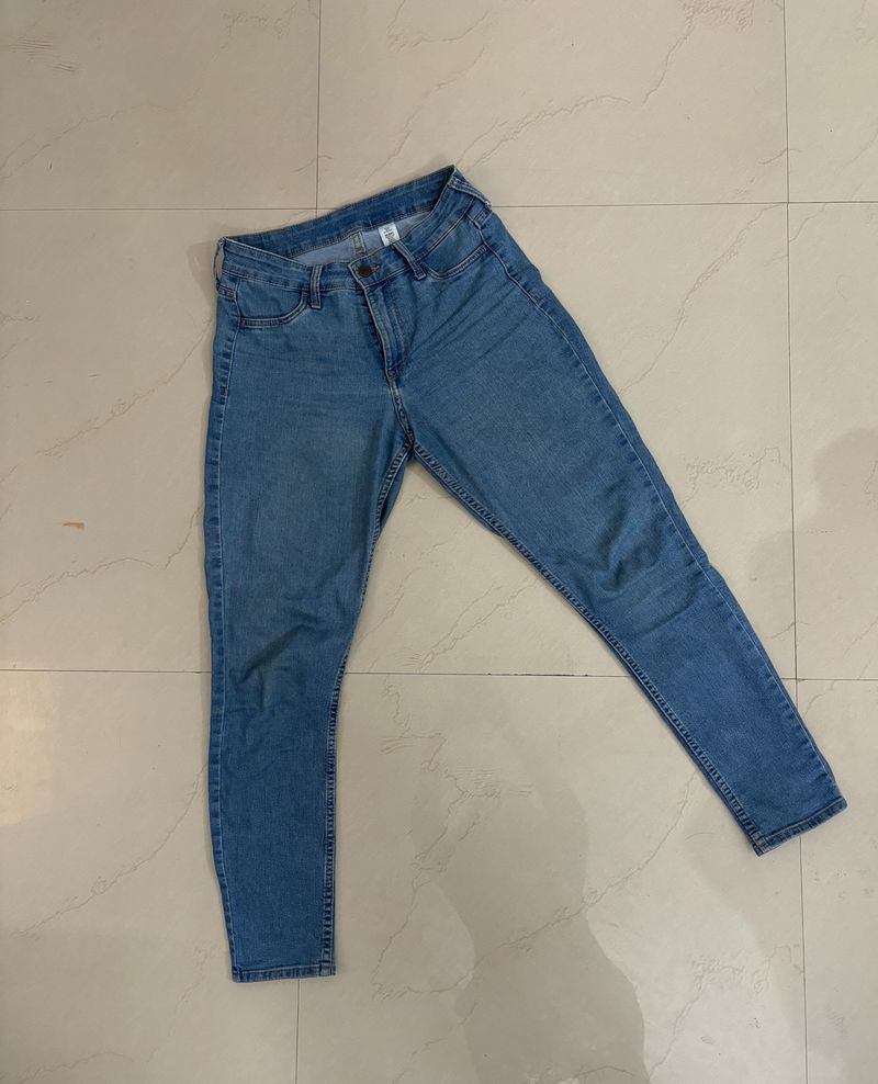 H&m Blue Skinny Jeans