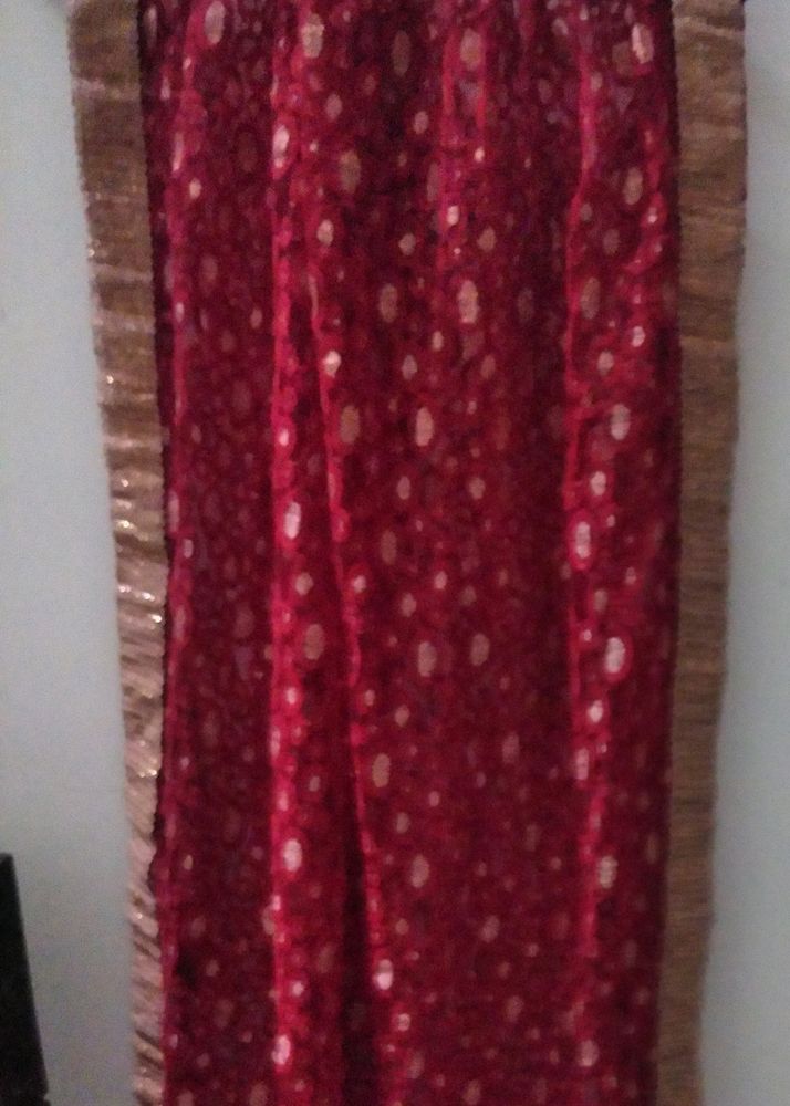 Mehroon Dupatta