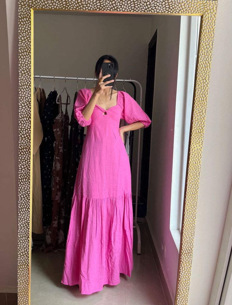 Billabong Cove Pink Maxi Dress