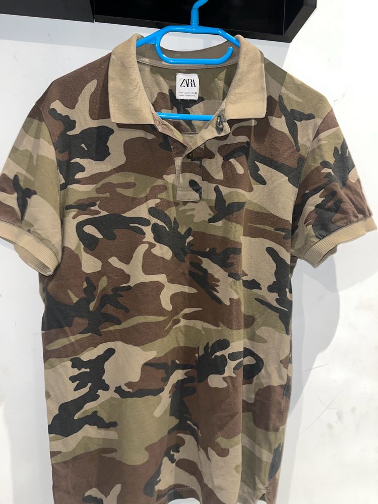 Khaki Camouflage T-shirt