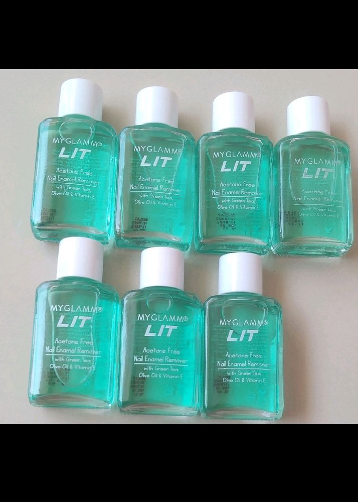 Combo Of 7 Nail Polish Remover