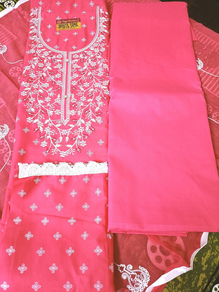 Cotton Blend Unstitched Suit Length