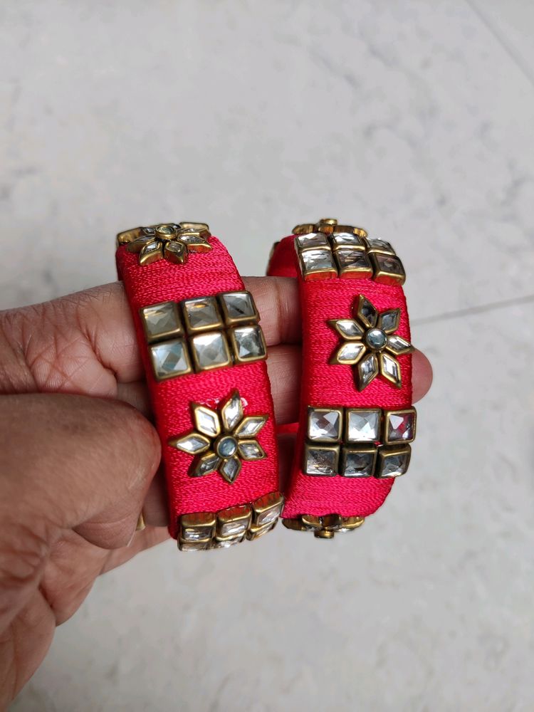 Handmade Silk Thread Bangles