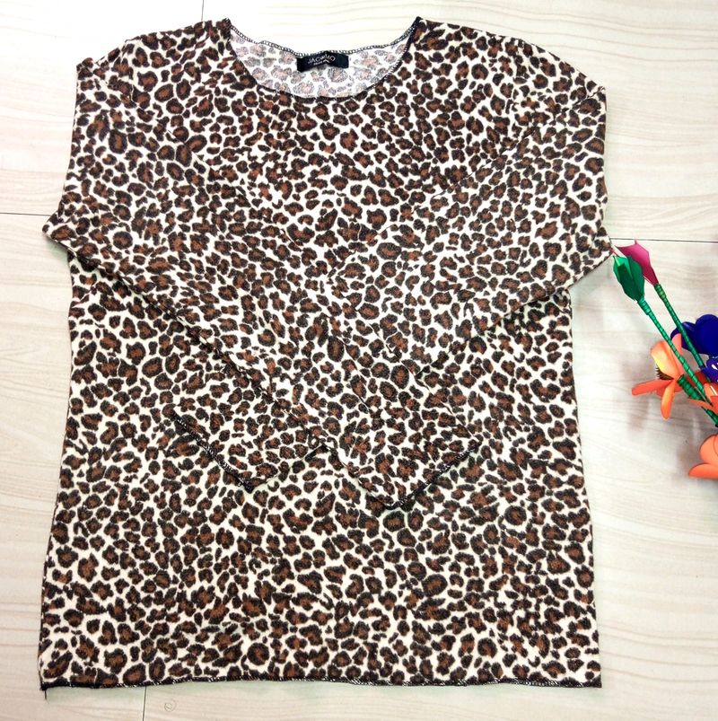 Animal Print Top