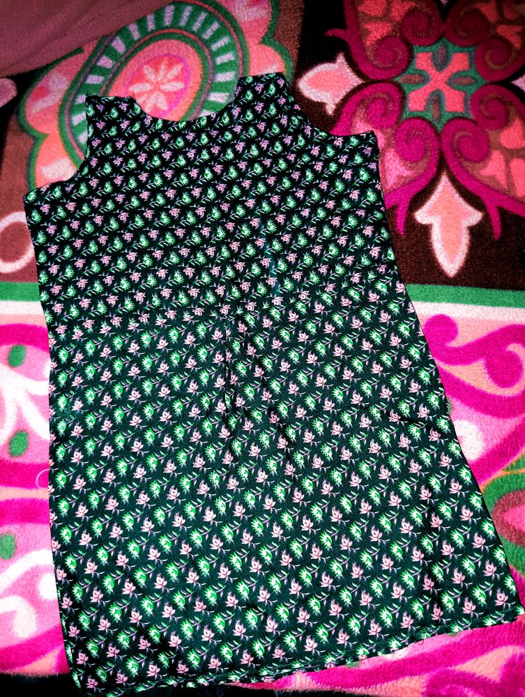 One Year Baby Girl Dress Stitched By Me ..