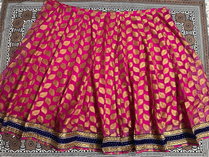 Pink Lehenga+ Choli+ Dupatta