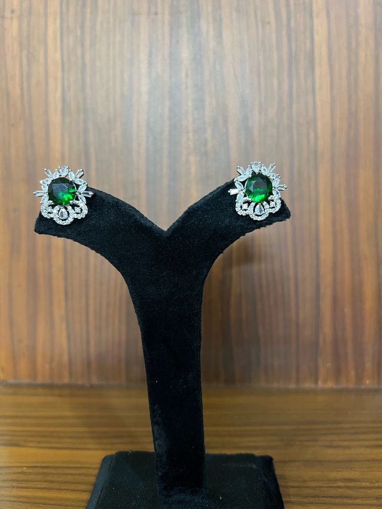 Emerald Studs