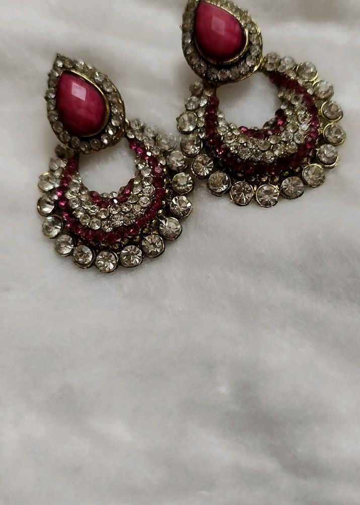 Pink Earrings