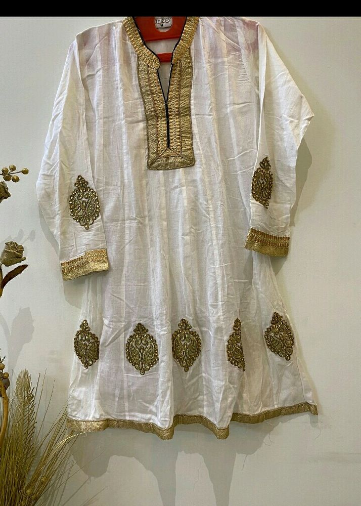 Designer Anarkali With Stone Work