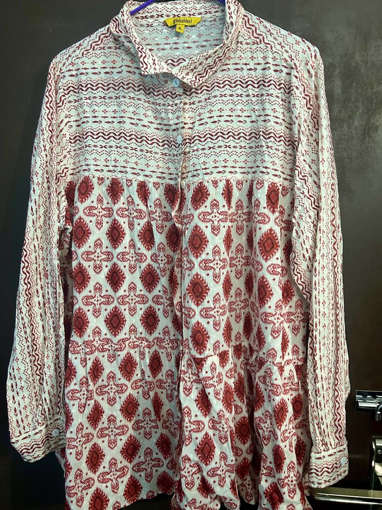 Women Global Desi XL  Shirt