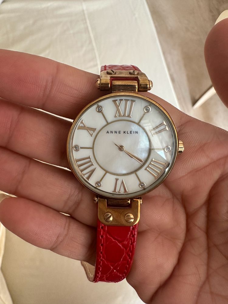 Anne Klein Watch With Mother Of Pearl