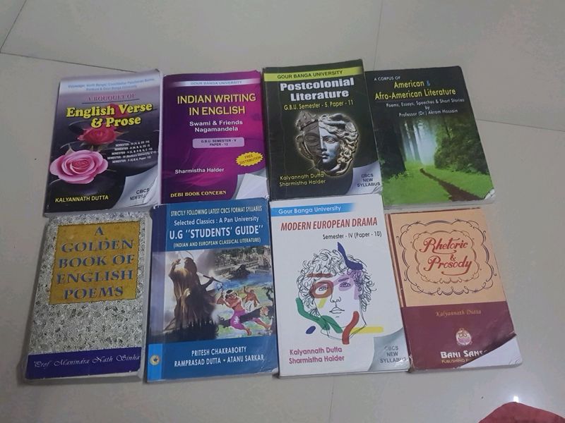 English Honours Books