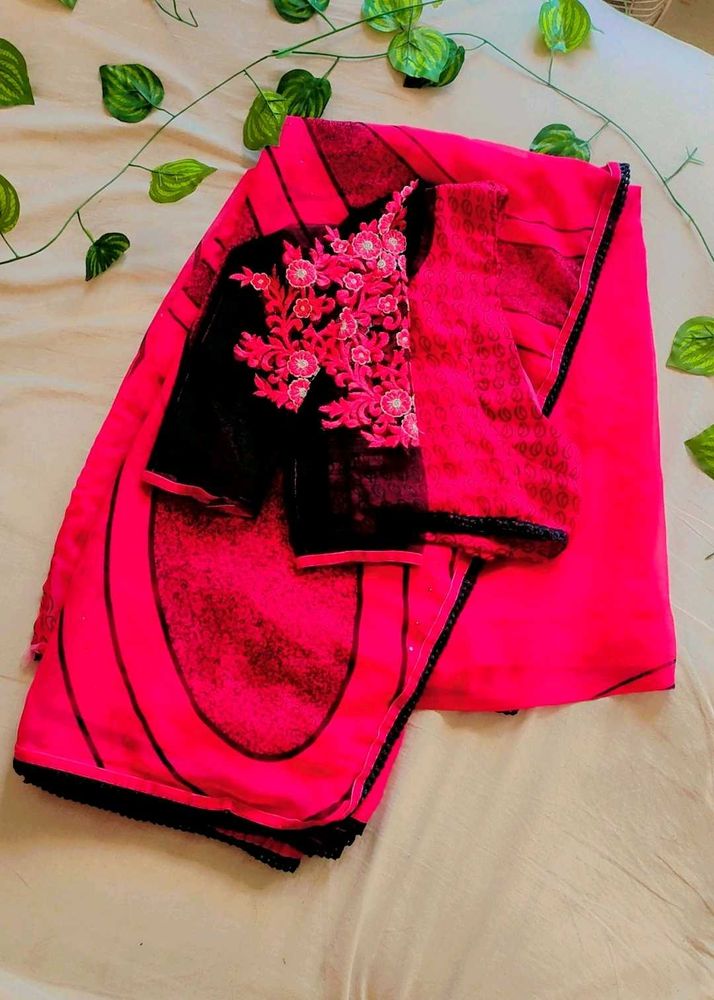 This Is Cotton  Blend Saree