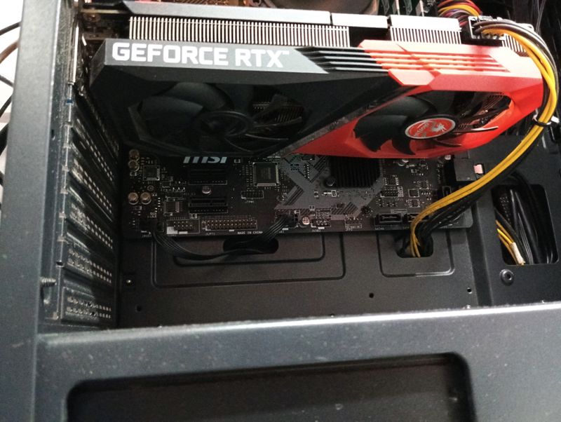 Graphic Card Geforce RTX 3060 12gb. Ddr6