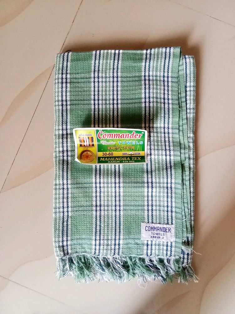 Commander Pure Cotton Towel