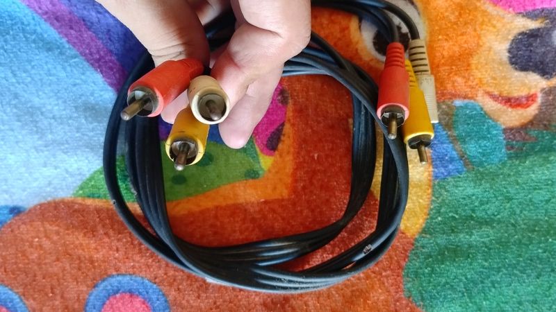 3 RCA Audio Video Cable