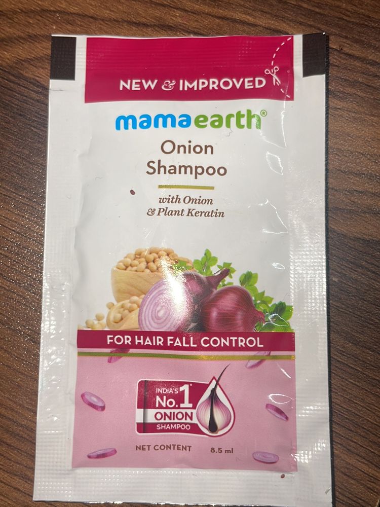 MAMAEARTH Onion Shampoo Sample