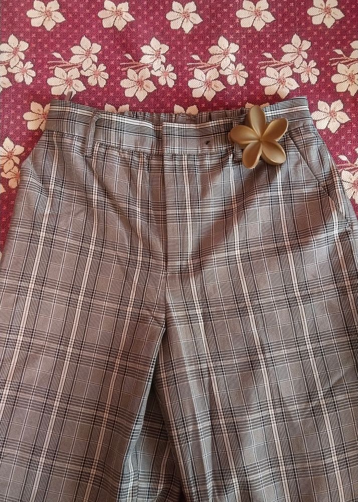 Checked Trousers