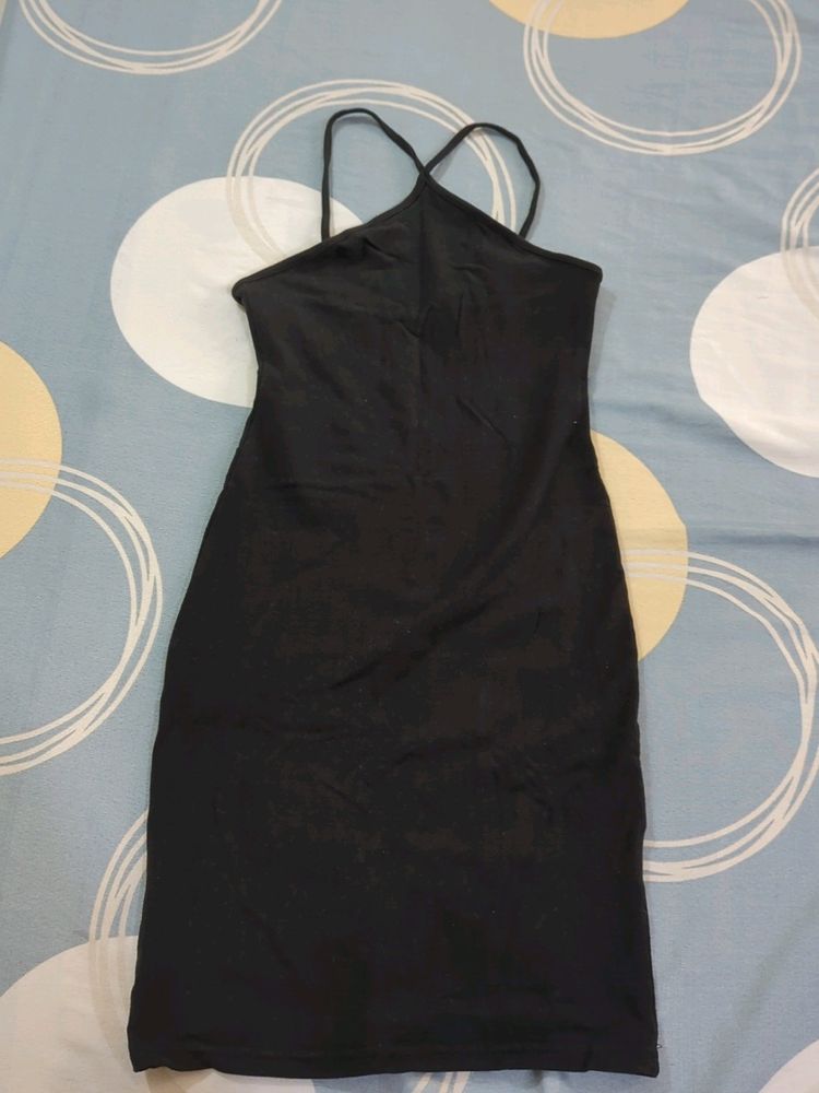 H&M Basics Black Dress