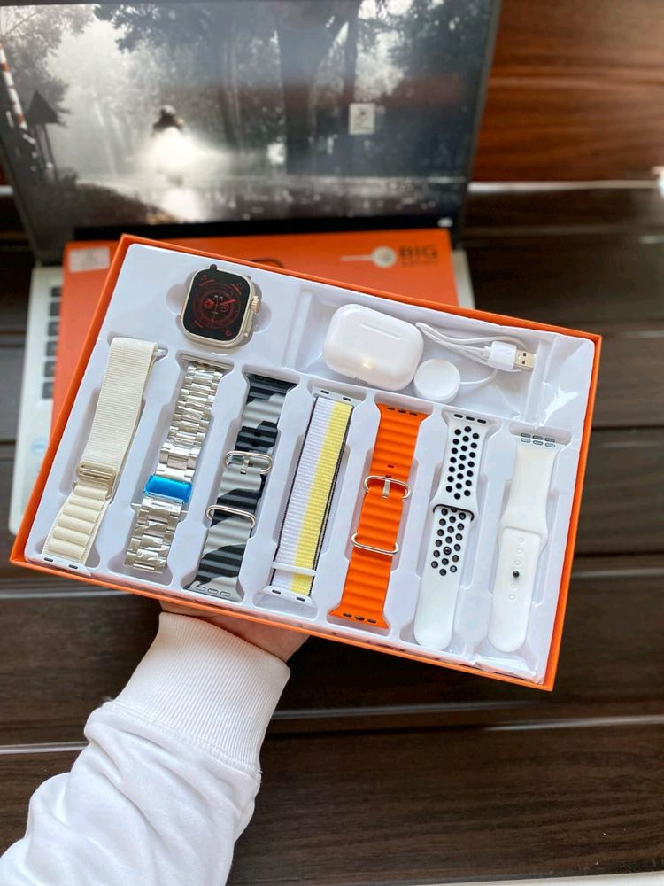 7 In 1 Dubai Combo Watch and Airpods