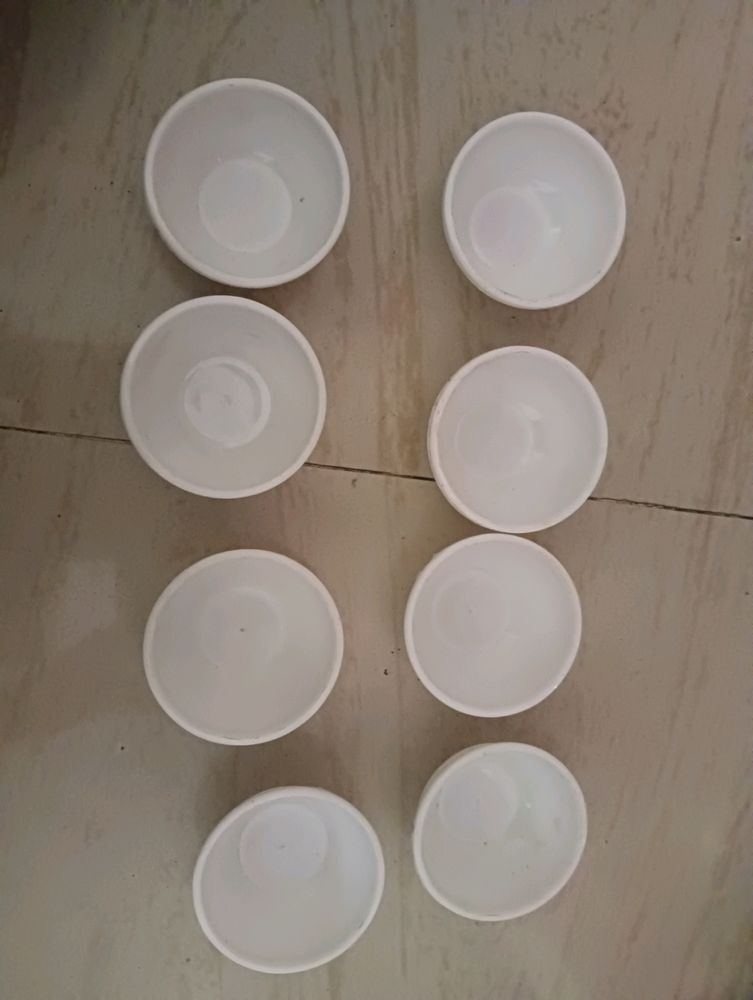 Set Of Eight Mini Bowls