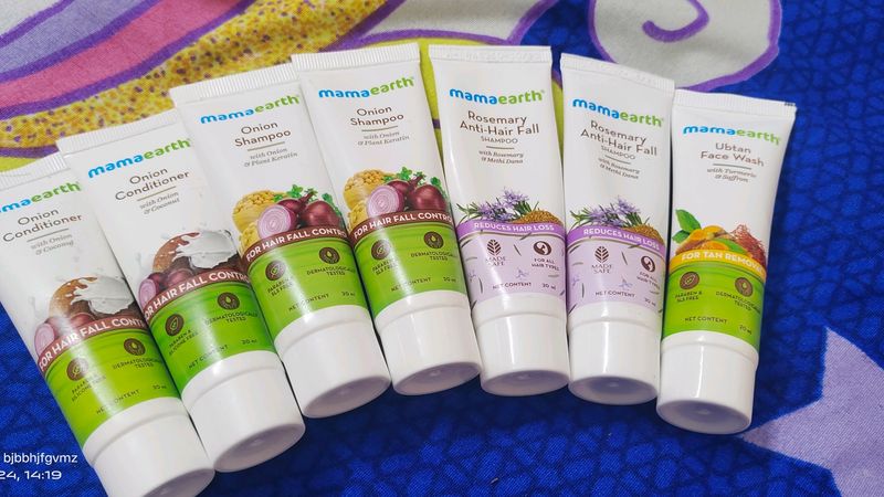 Mamaerth Ubtan Face Wash & Shampoos